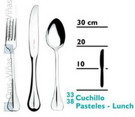 OMS Sena Cuchillo Pastel Set de 12