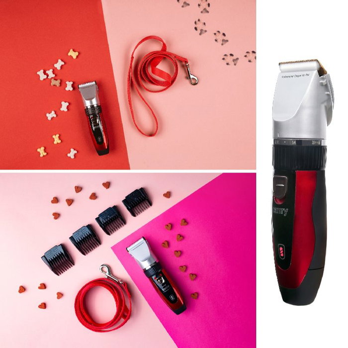 Adler Cortapelo Recargable para Mascotas con Cuchilla Cerámica 35W - Máquina Cortapelos Eléctrica