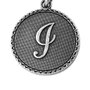 Alex And Ani Pulsera de Metal con Letra I Gris