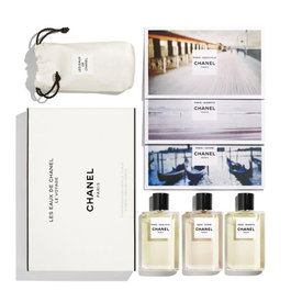 Les Eaux De Chanel Set Chanel: Paris – Deauville, Eau De Toilette, For Women, 30 ml + Paris – Venise, Eau De Toilette, For Women, 30 ml + Paris – Biarritz, Eau De Toilette, For Women, 30 ml