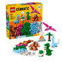 Lego Classic 11041 Dinosaurios Creativos Set de Construcción con Volcán y Palmera