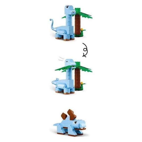 LEGO Classic Dinosaurios Creativos 11041 con T. rex y accesorios