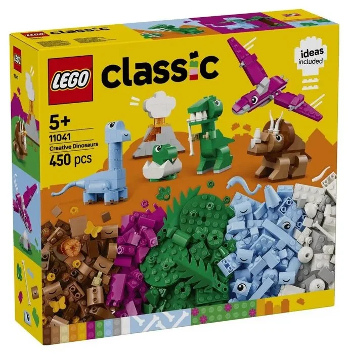 LEGO Classic Dinosaurios Creativos 11041 con T. rex y accesorios