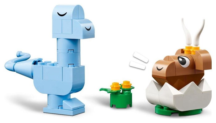 LEGO Classic Dinosaurios Creativos 11041 con T. rex y accesorios