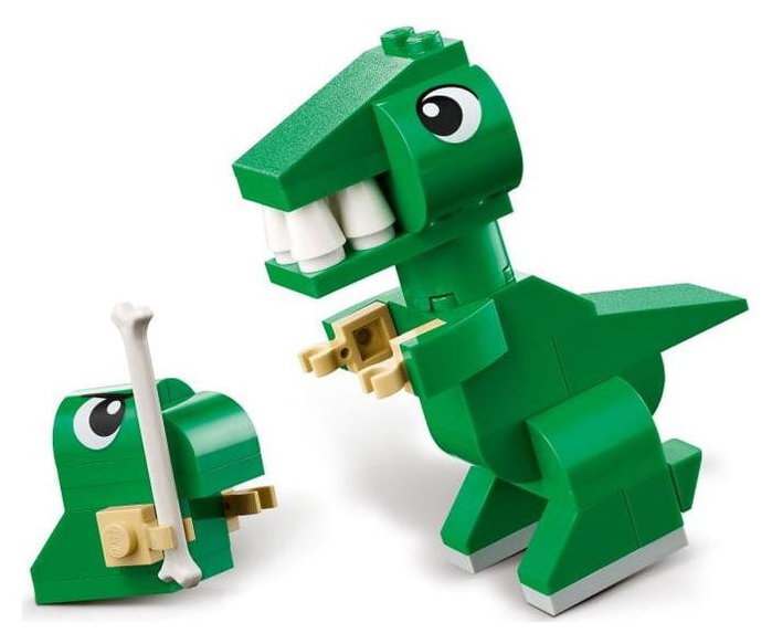 LEGO Classic Dinosaurios Creativos 11041 con T. rex y accesorios