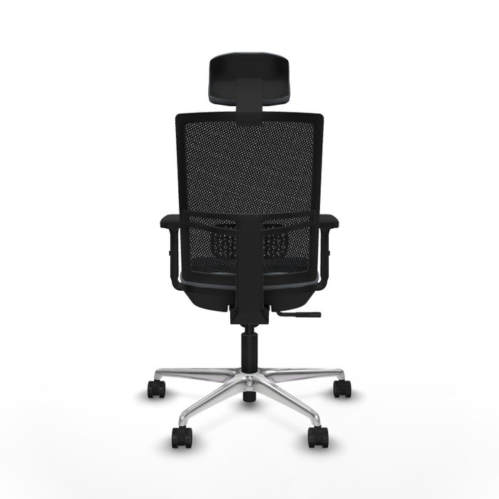 PIQUERAS Y CRESPO Silla de oficina Yunquera con mecanismo Sincro, Gris y Negro PIQUERAS Y CRESPO Silla de oficina Yunquera con mecanismo Sincro, Gris y Negro