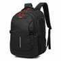 Ewent EW2526 Mochila para portátil de 15,6 pulgadas con salida USB, Negro