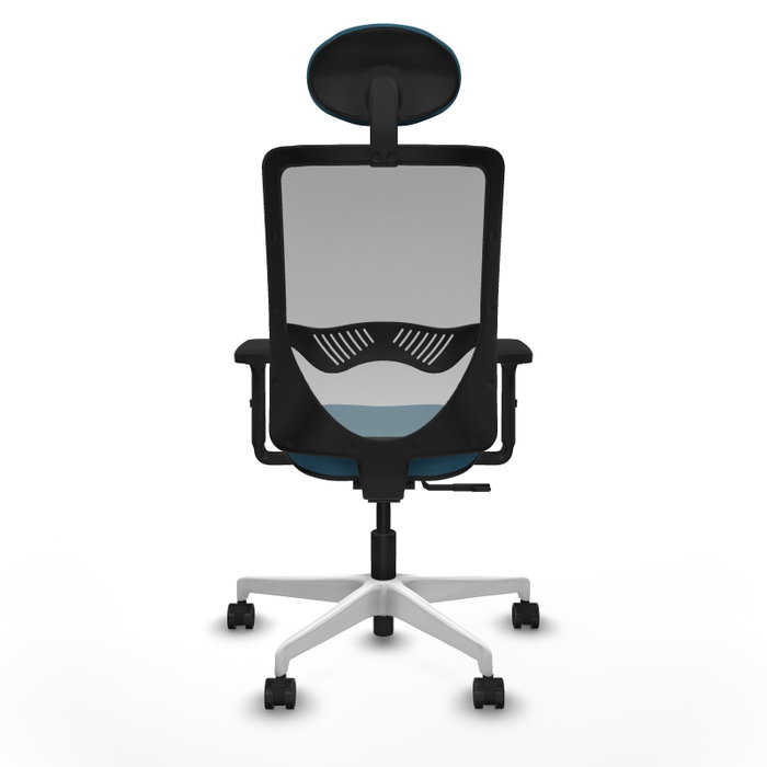 PIQUERAS Y CRESPO Silla de oficina Zulema con mecanismo Sincro Verde petróleo y Gris PIQUERAS Y CRESPO Silla de oficina Zulema con mecanismo Sincro Verde petróleo y Gris