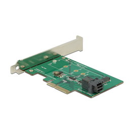 DeLOCK 89517 Tarjeta de interfaz PCI Express x4 con NVMe M.2 y SFF-8643 Low Profile