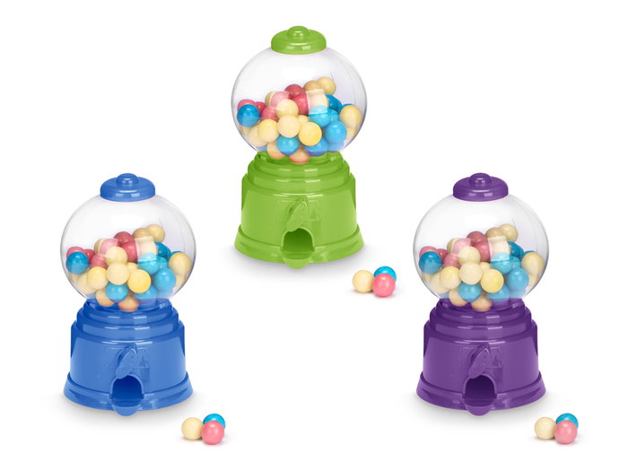 Kinvara Dispensador Chicle 100Gr Surtidos Colores 8.5x15x9.5cm (Set de 18)