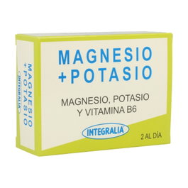 Integralia Magnesio Potasio B6 60 Cápsulas - Equilibrio Electrolítico y Energía