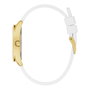 Guess GW0691L2 con correa de silicona blanca y caja dorada
