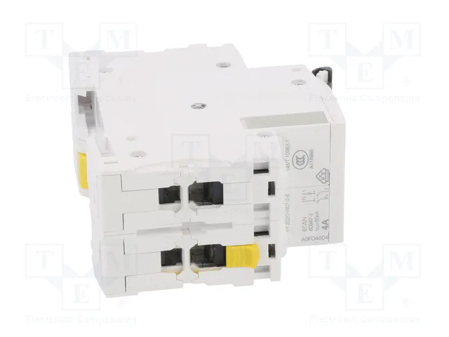 SCHNEIDER ELECTRIC iC60N Interruptor magnetotérmico 4A 1+N 6kA SCHNEIDER ELECTRIC iC60N Interruptor magnetotérmico 4A 1+N 6kA