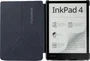 PocketBook H-SO-743-K-WW Funda para libro electrónico Negro - Compatible con PocketBook Inkpad 4 / InkPad Color 3, 7.8" (19.8 cm), Microfibra y PU