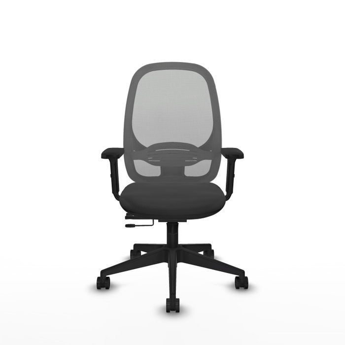 PIQUERAS Y CRESPO Silla de oficina Cilanco Gris con mecanismo Sincro/Traslack