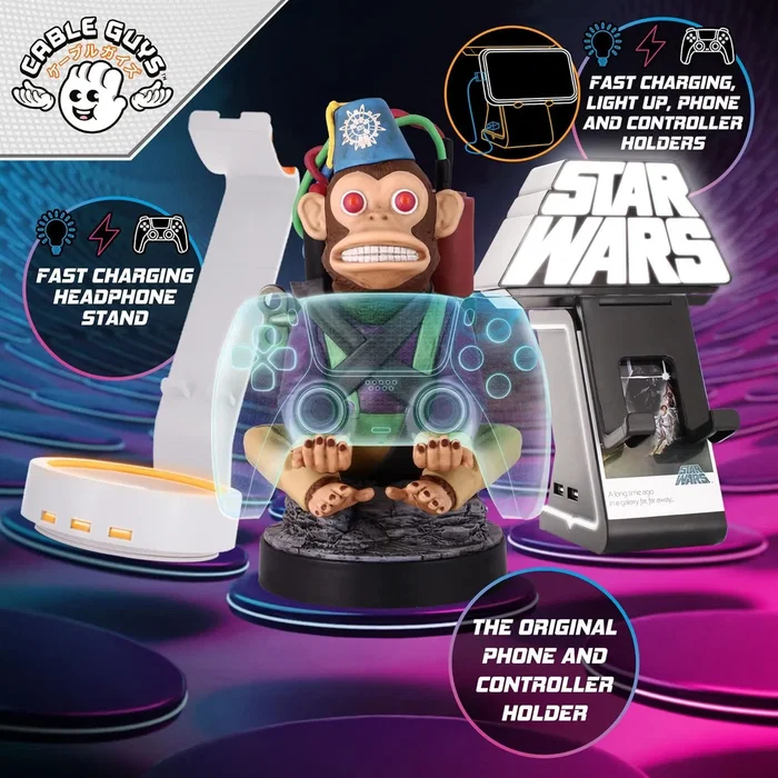 Exquisite Gaming Creeper Minecraft Figura Soporte Auriculares Smartphone Accesorios Cable Guys 20 cm AAANY64677
