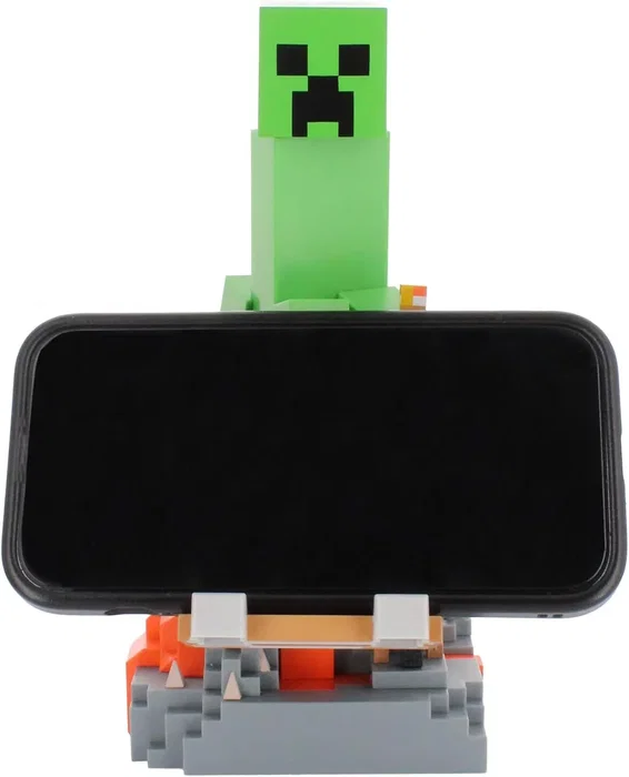 Exquisite Gaming Creeper Minecraft Figura Soporte Auriculares Smartphone Accesorios Cable Guys 20 cm AAANY64677