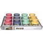 Home Deco Factory Vela Perfumada Paradis Exotiqu en Tarro de Vidrio - Colores Surtidos (Vainilla, Fruta Pasión, Coco, Mora) - 70g, Duración 10h - 6.2x6.8 cm