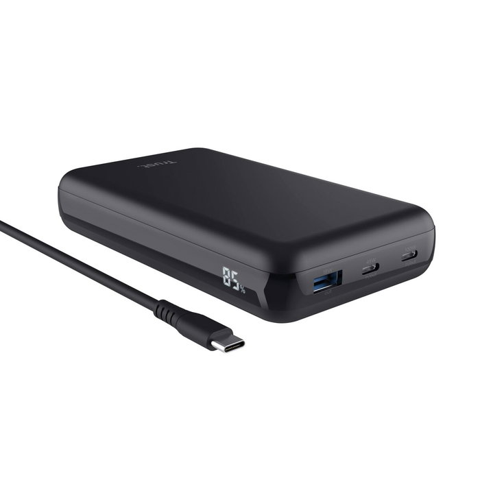 Trust Laro Batería Externa 20000mAh 100W Negra