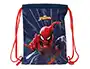 Bolsa Mochila con Cuerdas Spider-Man Azul 26 x 34 x 1 cm