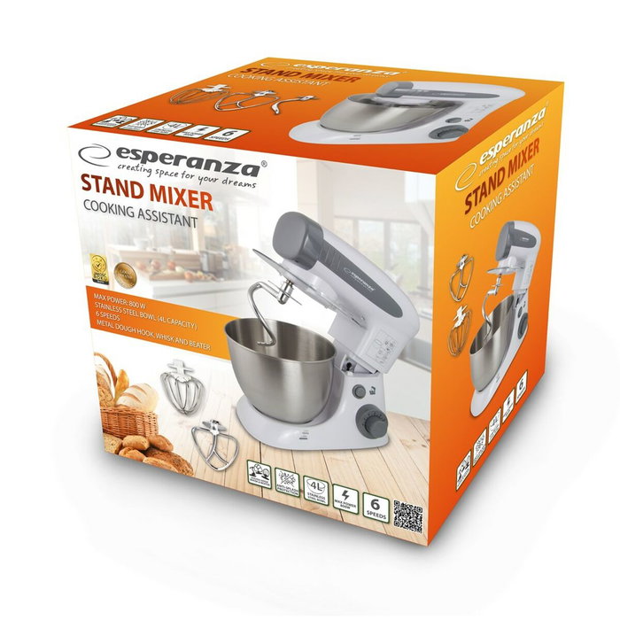 Esperanza Cooking Assistant EKM024 blanco y gris Esperanza Cooking Assistant EKM024 blanco y gris