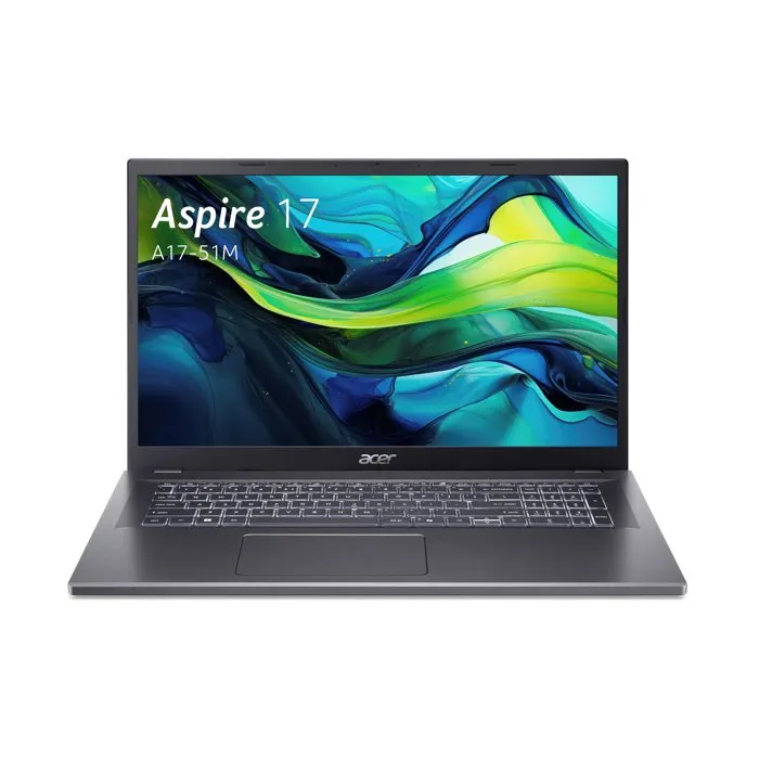 Acer Aspire 17 con Intel Core 5 120U, 16 GB RAM y SSD de 512 GB