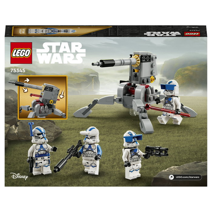 LEGO Star Wars 501st Clone Troopers Battle Pack 75345 LEGO Star Wars 501st Clone Troopers Battle Pack 75345
