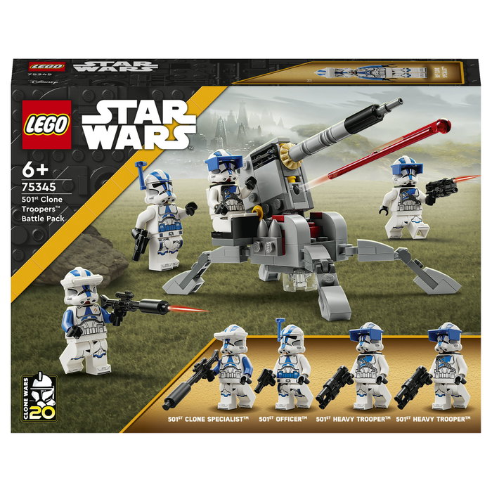 LEGO Star Wars 501st Clone Troopers Battle Pack 75345 LEGO Star Wars 501st Clone Troopers Battle Pack 75345