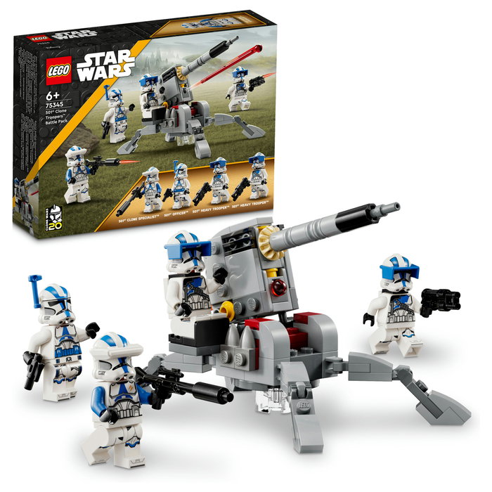 LEGO Star Wars 501st Clone Troopers Battle Pack 75345 LEGO Star Wars 501st Clone Troopers Battle Pack 75345
