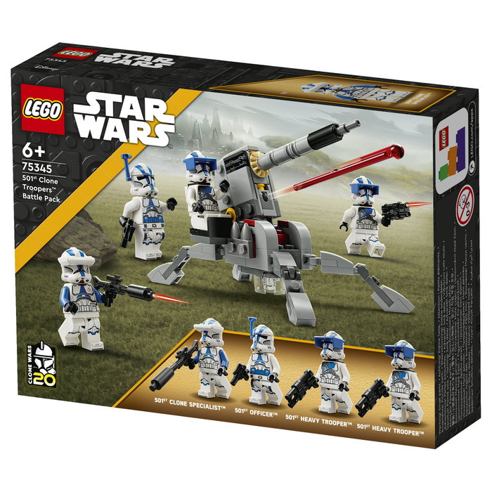 LEGO Star Wars 501st Clone Troopers Battle Pack 75345 LEGO Star Wars 501st Clone Troopers Battle Pack 75345