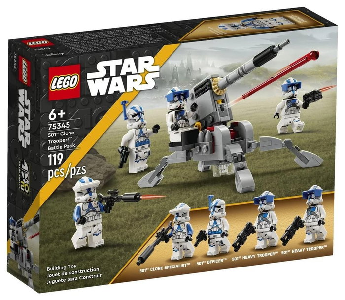 LEGO Star Wars 501st Clone Troopers Battle Pack 75345 LEGO Star Wars 501st Clone Troopers Battle Pack 75345