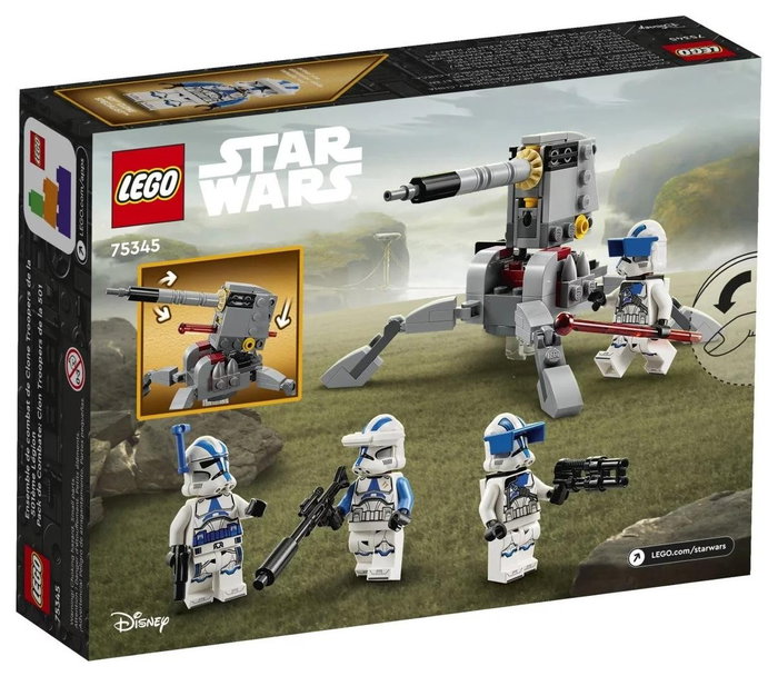 LEGO Star Wars 501st Clone Troopers Battle Pack 75345 LEGO Star Wars 501st Clone Troopers Battle Pack 75345