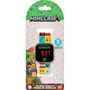 Kids Euroswan Minecraft Reloj Digital LED con Luz y Funciones, 3.5 cm