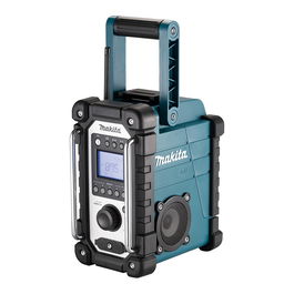 Makita DMR116 Radio de Obra Digital AM/FM, Turquesa, Resistente al Agua y Polvo IP64