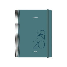 Agenda Anual (2026) Dohe Montana Espiral Tapa Extra Con Goma 140X200 D/P Verde