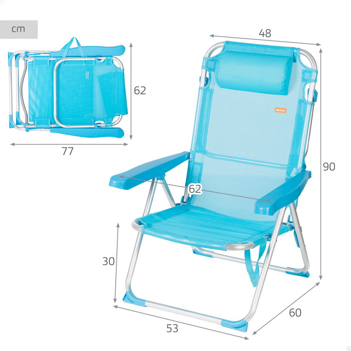 AKTIVE-SILLA PLEG ALU ALTA 48X