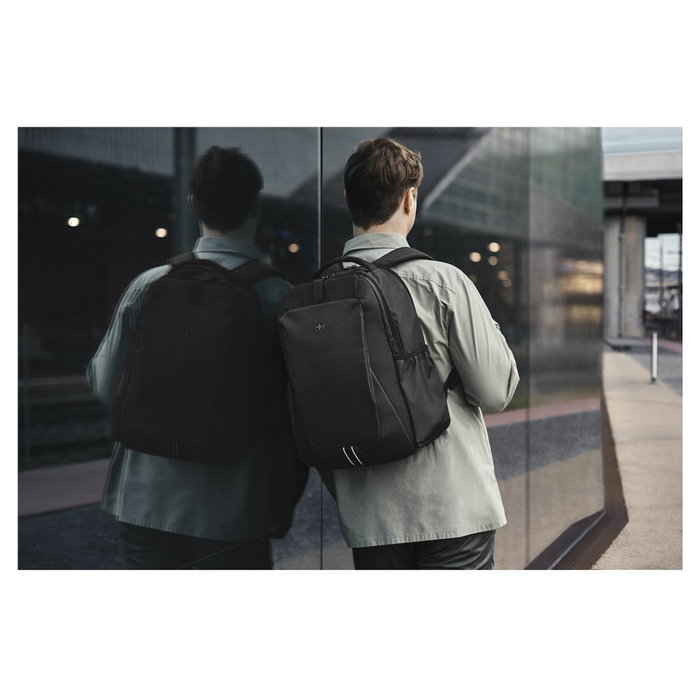 Wenger XE Professional Mochila para Portátil 15.6" con Compartimento para Tablet, Poliéster Reciclado, Gris Wenger XE Professional Mochila para Portátil 15.6" con Compartimento para Tablet, Poliéster Reciclado, Gris