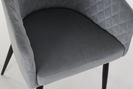 DKD Home Decor Silla Sixties Azul Celeste Negro 60 x 90 x 56 cm (2 Unidades)