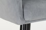 DKD Home Decor Silla Sixties Azul Celeste Negro 60 x 90 x 56 cm (2 Unidades)