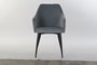 DKD Home Decor Silla Sixties Azul Celeste Negro 60 x 90 x 56 cm (2 Unidades)