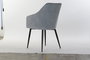 DKD Home Decor Silla Sixties Azul Celeste Negro 60 x 90 x 56 cm (2 Unidades)
