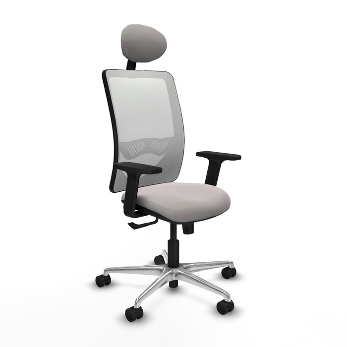 PIQUERAS Y CRESPO Silla de oficina Zulema Blanco con mecanismo Sincro PIQUERAS Y CRESPO Silla de oficina Zulema Blanco con mecanismo Sincro