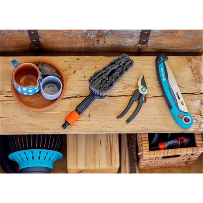 Gardena Cleansystem Cleaning Set Hand Brush M soft con pastillas de jabón