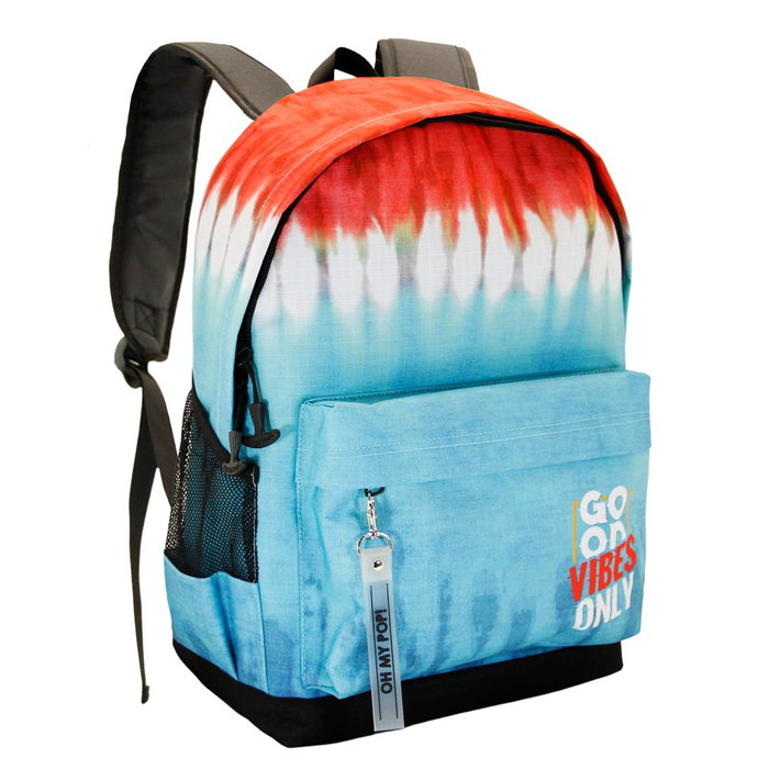 Oh My Pop Mochila ECO 2.0 Good Vibes Mint Azul
