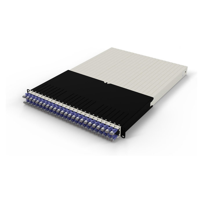 PATCHBOX PATCHBOX.ONE Kit de Armario 30RU/STP (1.8 m) con 24 Cassettes, Cable de Red Patch Cat. 6a U/FTP PoE, PONE30STPVI, Violeta