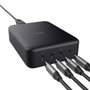 Trust Maxo Cargador de Sobremesa GaN 240 W 4xUSB-C Negro