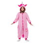 My Other Me Disfraz Unicornio Rosa Talla Única Child M Kigurumi con Capucha y Cola para Niños