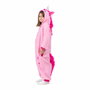 My Other Me Disfraz Unicornio Rosa Talla M (Kigurumi con capucha y cola) de niño/a