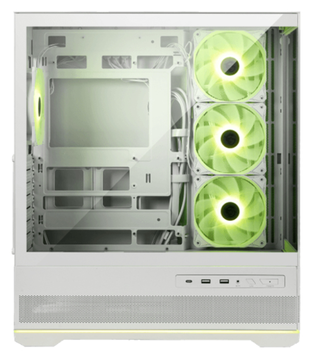 MSI MAG PANO 110R PZ WHITE Carcasa de ordenador Midi Tower Blanco