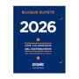 Dohe Bloque Bufete Anual 8,5x11 cm Azul